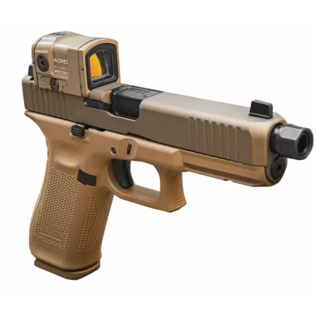 GLOCK G17 Gen5 Full Size 9mm Luger 4.49in 17rd Flat Dark Earth/Black Double-Action Pistol with Aimpoint Acro Red Dot (UA175S204N17FDE)