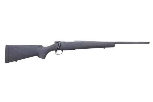 Howa HHSSL243BLK 1500 Superlite Gen2 Full Size 243 Win 3+1 20" Black Threaded Barrel, Matte Blue Steel Drilled & Tapped Receiver, Black w/Black Webbing HS Precision Synthetic Stock, Right Hand