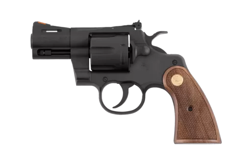 Colt Mfg PYTHONBM2WTS Python 357 Mag 38 Special 6 Shot 2.50" Matte Blued Carbon Steel Barrel, Cylinder & Frame, Exposed Hammer