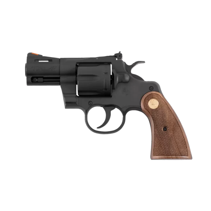 Colt Mfg PYTHONBM2WTS Python 357 Mag 38 Special 6 Shot 2.50" Matte Blued Carbon Steel Barrel, Cylinder & Frame, Exposed Hammer