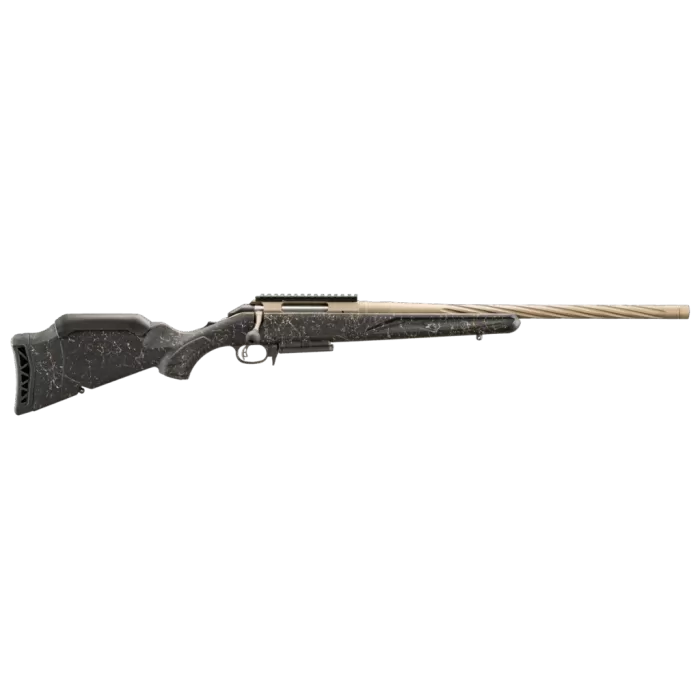 RUGER American Gen II Prairie 308 Win 20in Threaded 3rd Black Splatter/Bronze Bolt-Action Rifle (46972)