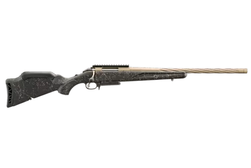 RUGER American Gen II Prairie 6.5 Creedmoor 20in Threaded 3rd Black Splatter/Bronze Bolt-Action Rifle (46973)