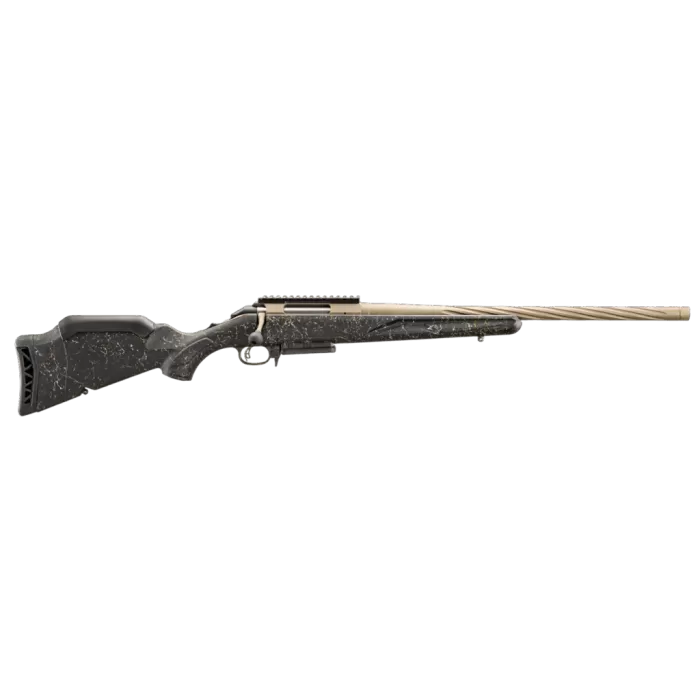 RUGER American Gen II Prairie 6.5 Creedmoor 20in Threaded 3rd Black Splatter/Bronze Bolt-Action Rifle (46973)