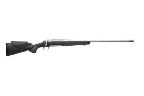 Browning 036008298 X-Bolt 2 Hunter Full Size 7mm PRC 3+1 24" Stainless Steel Threaded Barrel, Drilled & Tapped Stainless Steel Receiver, Adj Vari-Tech Black Composite Stock w/Adjustable Comb & LOP