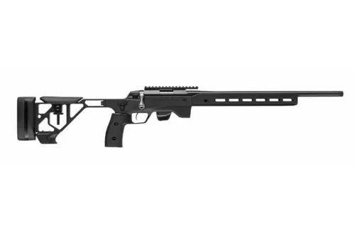 Tikka JRT1XATB30916 T1X Ace Target 17 HMR 10+1 16" Black Anodized Threaded Barrel, Picatinny Rail Receiver, ARCA/M-LOK Handguards, Black Adjustable Aluminum Stock, Black Polymer Grips