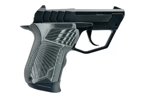 Taurus 1-22TUC131-GRG10 22TUC  Micro-Compact Frame 22 LR 9+1 2.50" Black Barrel, Serrated Slide & Black Polymer Frame, G10 Grip