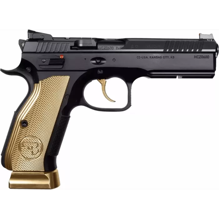 CZ Shadow 2 Gold Digger 9mm Luger Pistol 4.89 CZ Shadow 2 Gold Digger 9mm Luger Pistol 4.89
