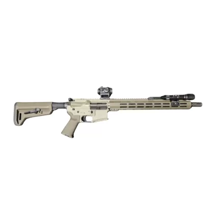 Shark Coast Tactical SCC04137GKNL Grassy Knoll Bundle 5.56 NATO 30+1 16" Black Melonite Threaded Barrel, 2-Tone Green Cerakote Aluminum Receiver w/Picatinny Rail, M-LOK Handguard, Magpul MOE SL OD Gre