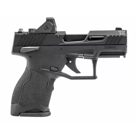 Taurus TX22 COMPACT 22LR 3.6'' Bbl 2x13 rd Mags w/ Optic and Accessory Threaded Barrel Polymer Black Semiauto Pistol 1-TX22131-RD