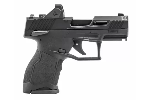 Taurus TX22 COMPACT 22LR 3.6'' Bbl 2x13 rd Mags w/ Optic and Accessory Threaded Barrel Polymer Black Semiauto Pistol 1-TX22131-RD