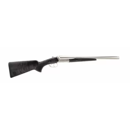 Heritage Mfg BL2018NI Badlander 20 Gauge Break Open 2rd 18.50" Nickel Side By Side Barrel & Receiver, Fixed Turkish Walnut Wood Stock