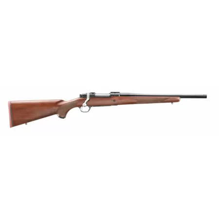 Ruger 67101 Hawkeye Hunter 6.5 Creedmoor 4+1 16.60" Satin Blued Threaded Barrel, Satin Blued Steel Receiver w/Integral Scope Mount, American Walnut Fixed Stock, Right Hand