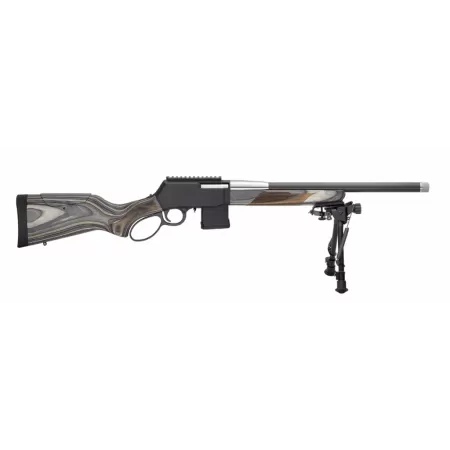 Henry H023-223XCF SPD Predator 223 Rem/5.56 NATO 10+1 18" Carbon Fiber Threaded Barrel, Black Anodized Drilled & Tapped Receiver, Harris S-LM Bipod Forend, Adj Cheek Riser w/Pistol Grip Laminate Stock
