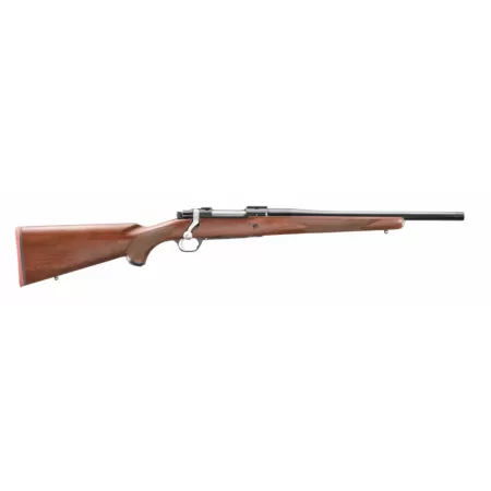 Ruger 67102 Hawkeye Hunter 243 Win 4+1 16.60" Satin Blued Threaded Barrel, Satin Blued Steel Receiver w/Integral Scope Mount, American Walnut Fixed Stock, Right Hand