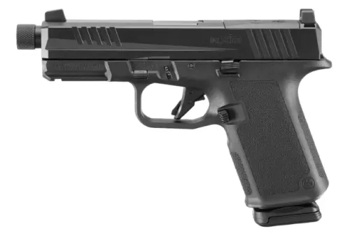 RUGER RXM 9mm 4.5in Threaded 2x 15rd Mags Black/Black Striker-Fired Pistol (19446)