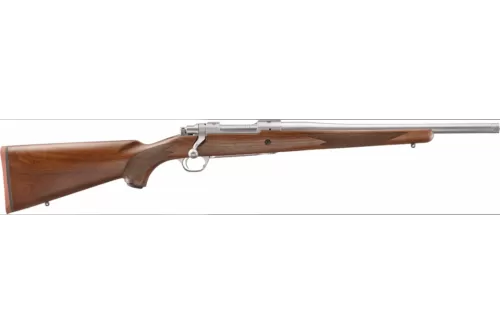 RUGER Hawkeye Hunter 6.5 Creedmoor 16.6in Threaded 4rd Walnut/Stainless Bolt-Action Rifle (67105)