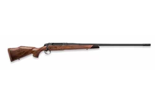 Weatherby 3WASD25CMR4B 307 Adventure SD Full Size 25 Creedmoor 4+1 22" Graphite Black Cerakote Fluted Threaded Barrel, Graphite Black Cerakote Stainless Steel Drilled & Tapped Receiver, Walnut Fixed S