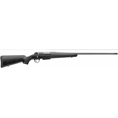 Winchester Repeating Arms 535801212 XPR Extreme 243 Win Tungsten Cerakote Fluted Threaded Barrel & Drilled & Tapped Steel Receiver, Fixed Black Synthetic Stock