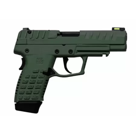 KEL-TEC P15 CA Compliant 9mm 4in 2x 10rd Mags Green Frame Semi-Auto Pistol (P15GRNCA)