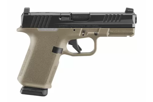 RUGER RXM 9mm 4in 2x 15rd Mags Black/FDE Striker-Fired Pistol (19426)