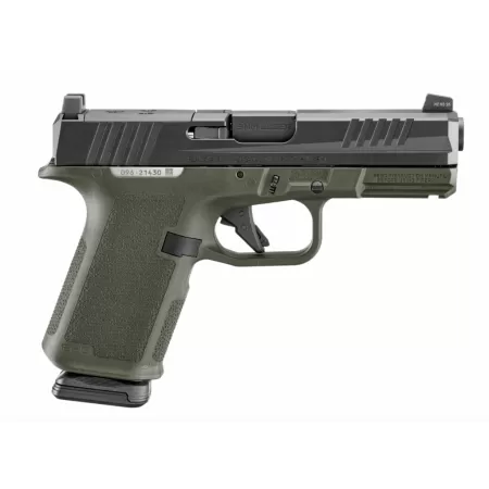 RUGER RXM 9mm 4in 2x 15rd Mags Black/OD Green Striker-Fired Pistol (19427)