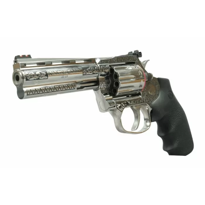 Colt Firearms Custom King Cobra Target Polished Stainless .22 LR 4.25