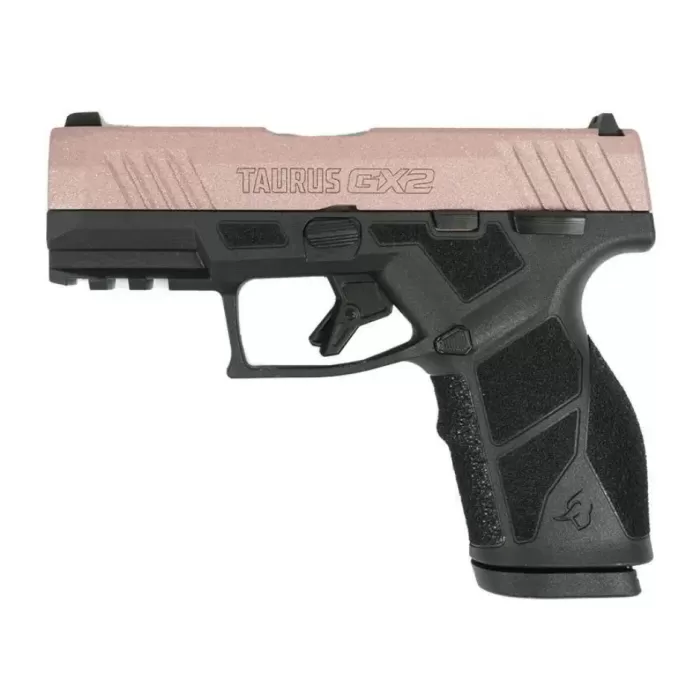 Taurus GX2 Compact 9mm Rose Gold Glitter Pistol