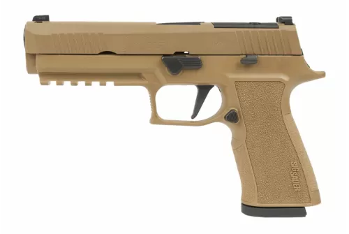 SIG SAUER P320 XTen 10mm 5in 2x15rd Coyote Brown Striker Fired Pistol (320X5-10-CXR3-R2)