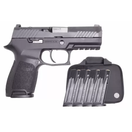 SIG SAUER P320 Compact TacPro 9mm 3.9in 5x15rd Striker Fired Pistol (320C-9-BSSP-TACPRO)