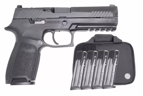 SIG SAUER P320 Full Size TacPro 9mm 4.7in 5x17rd Striker Fired Pistol (320F-9-BSSP-TACPRO)