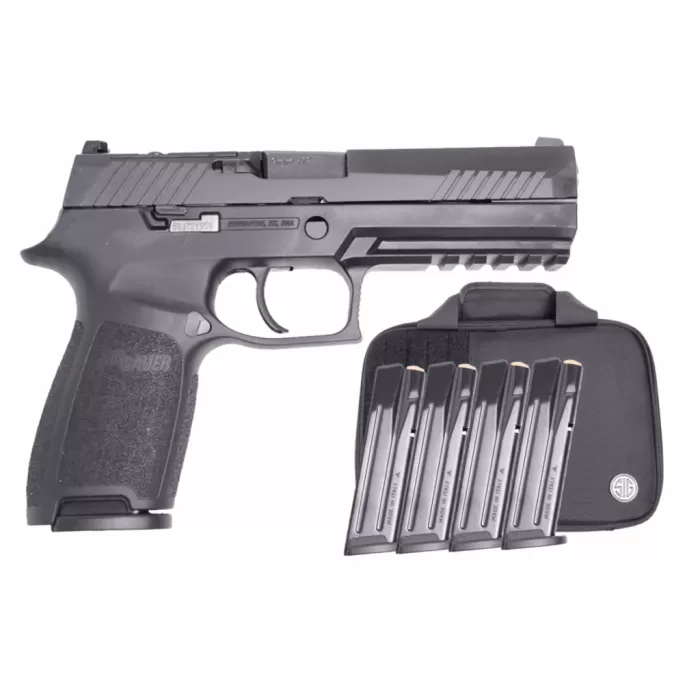 SIG SAUER P320 Full Size TacPro 9mm 4.7in 5x17rd Striker Fired Pistol (320F-9-BSSP-TACPRO)