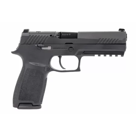 SIG SAUER P320 Full Size 9mm 4.7in 2x17rd Black Striker Fired Pistol with ROMEO-RS PRO Sight (320F-9-BSSP-RS)