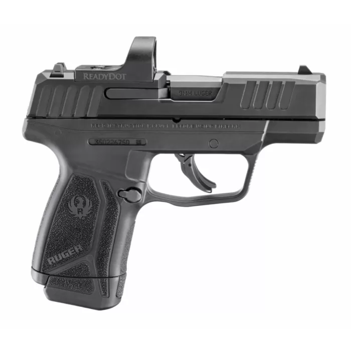 RUGER MAX-9 9mm 3.2in 12rd Black Striker-Fired Pistol with ReadyDot Micro Reflex Sight (3523)