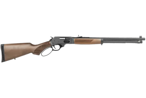 Henry H010PG4570 Provider  45-70 Gov 6+1 20" Blued Round Barrel, Blued Steel Drilled & Tapped Receiver, American Walnut Fixed w/Pistol Grip Stock