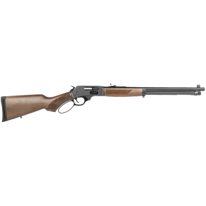 Henry H010PG4570 Provider  45-70 Gov 6+1 20" Blued Round Barrel, Blued Steel Drilled & Tapped Receiver, American Walnut Fixed w/Pistol Grip Stock