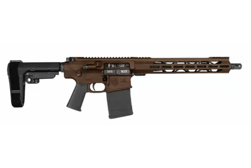 Diamondback Carbon DB10 Pistol 308 Win 13.5 in. Midnight Bronze 13 in w/SB3 20 rd