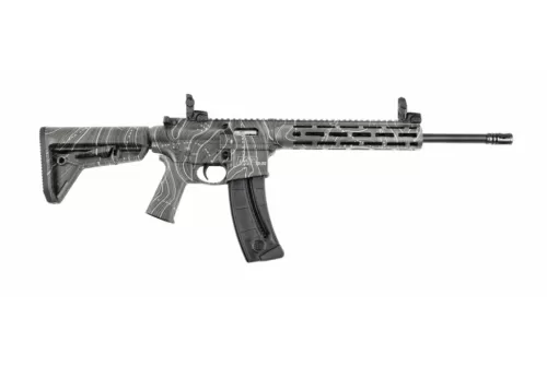 SMITH & WESSON M&P 15-22 Sport 22LR 16.5in 25rd OD Green Topographic Rifle (14469)
