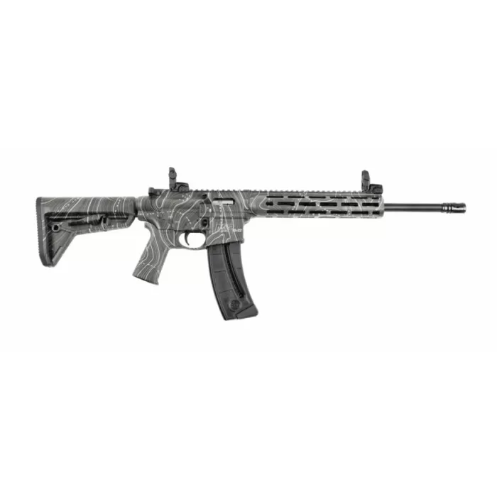SMITH & WESSON M&P 15-22 Sport 22LR 16.5in 25rd OD Green Topographic Rifle (14469) SMITH & WESSON M&P 15-22 Sport 22LR 16.5in 25rd OD Green Topographic Rifle (14469)