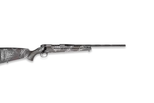 Weatherby MBP01N240WR3B Mark V Capra 240 Wthby Mag 2+1 21" Graphite Black Cerakote Fluted Threaded Barrel Titanium Receiver Drilled & Tapped Receiver Exposed Carbon w/Gray, White & Rust Sponge Accents