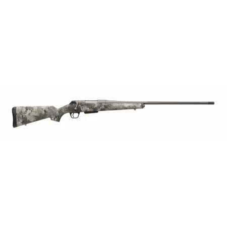 Winchester Repeating Arms 535800230 XPR Extreme 223 Rem 5+1 26" Tungsten Cerakote Fluted Threaded Barrel & Drilled & Tapped Steel Receiver, Fixed TrueTimber VSX Synthetic Stock