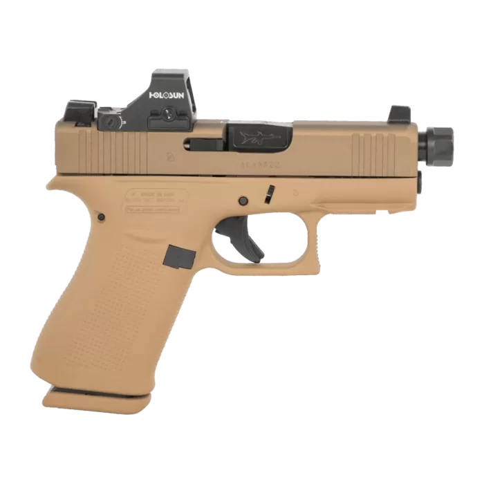 GLOCK G43X 9mm 3.41in 10rd Flat Dark Earth Semi-Automatic Pistol (UX4350204FRNIDOS)