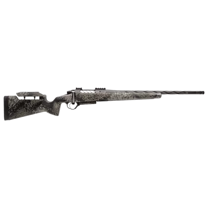 Seekins Precision 0011710221-F Havak PH3 6.5 Creedmoor 20" Black Fluted Threaded Barrel, Black Picatinny Rail Steel Receiver, Adj Cheek Riser Mountain Shadow Synthetic Stock