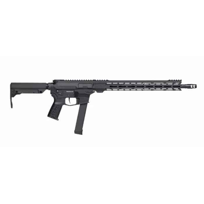 CMMG Resolute Fixed Ejector MkGs 9mm 16.1in 33rd Armor Black Semi-Automatic Rifle (99A130F-AB)