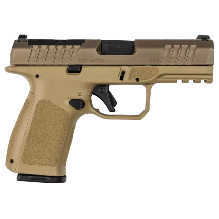 Rost Martin RM1CMOVOSP10 RM1C 9mm Luger 10+1 4" Black Optic Ready/Serrated Slide Black