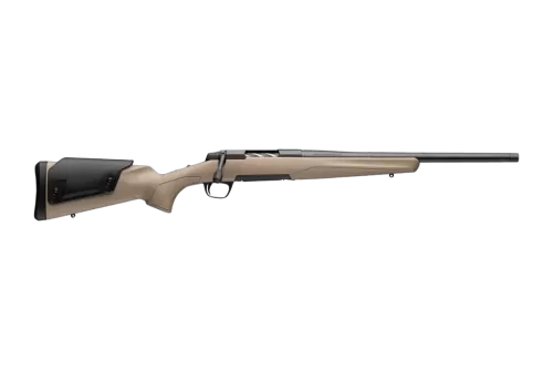 Browning 036119211 X-Bolt 2 Western Hunter Special LR 243 Win 4+1 18" Matte Blued Steel Threaded Barrel, Drilled & Tapped Receiver, Flat Dark Earth Adj Comb Synthetic Stock