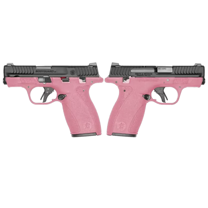 Smith & Wesson Bodyguard 2.0 Manual Safety .380 ACP Pink Sherbet Pistol