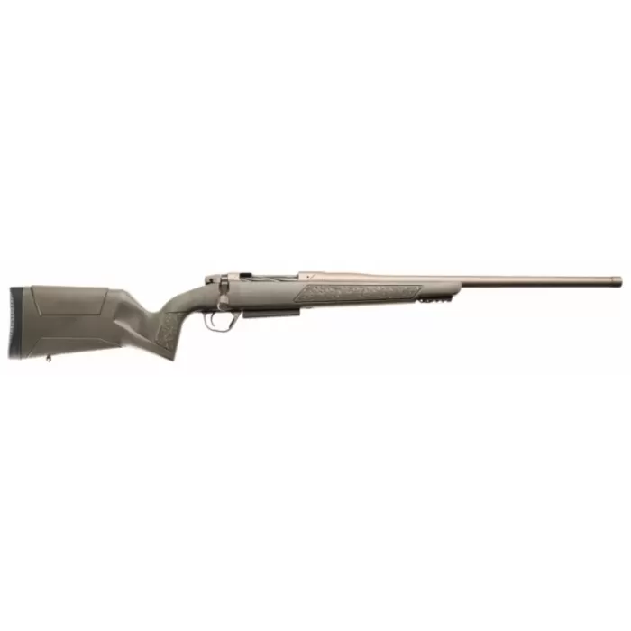 Christensen Arms 801-15002-01 Evoke 6.5 Creedmoor 4+1 20" Burnt Bronze Cerakote Threaded Barrel, Burnt Bronze Cerakote Drilled & Tapped Receiver, Picatinny Rail Forend, OD Green Fixed Synthetic Stock
