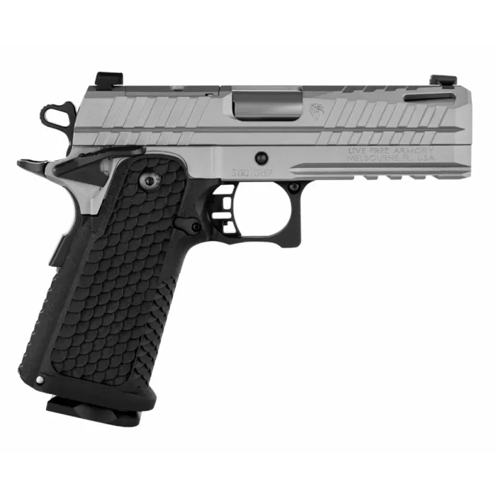 Live Free Armory Apollo 11 9mm 4.15" 17+1 Elite Gray Cerakote Live Free Armory Apollo 11 9mm 4.15" 17+1 Elite Gray Cerakote