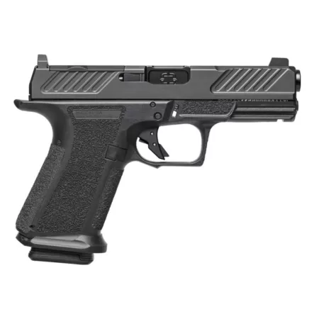 SHADOW SYSTEMS MR920 9mm 4.5in 15rd Black White Dot Unthreaded Pistol (SS-1006-SM25)