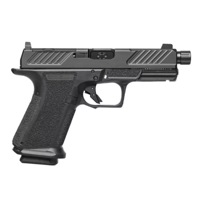 SHADOW SYSTEMS MR920 9mm 4.5in 15rd Black White Dot Threaded Pistol (SS-1004-SM25) SHADOW SYSTEMS MR920 9mm 4.5in 15rd Black White Dot Threaded Pistol (SS-1004-SM25)